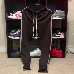 Brown/Cream Trackpants